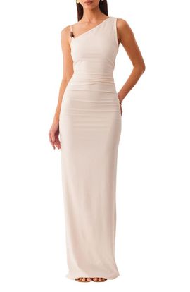 SNDYS SNDYS Lana One-Shoulder Maxi Dress