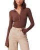 Sndys Sndys Lex Cotton Barrel Jeans in Beige - 4