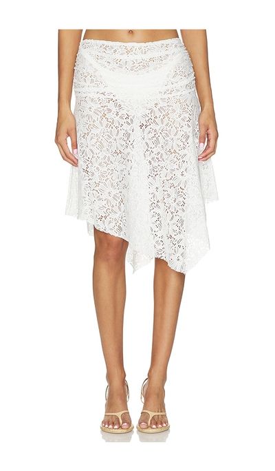 SNDYS SNDYS Lilu Lace Midi Skirt