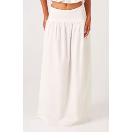 SNDYS SNDYS Nesa Linen & Cotton Blend Maxi Skirt