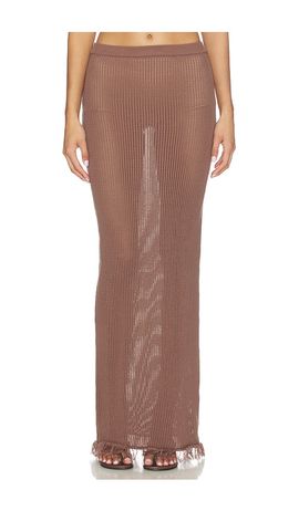 SNDYS SNDYS Priya Crochet Maxi Skirt