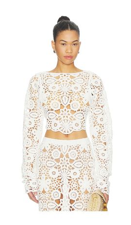 SNDYS SNDYS Tala Crochet Top