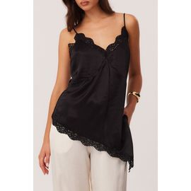 SNDYS SNDYS Toni Lace Trim Asymmetric Camisole
