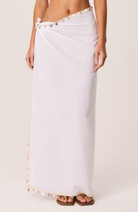 SNDYS SNDYS Zelie Shell Wrap Maxi Skirt