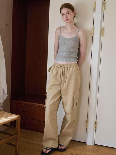 SO IR BANDING CARGO PANTS (3COLOR)