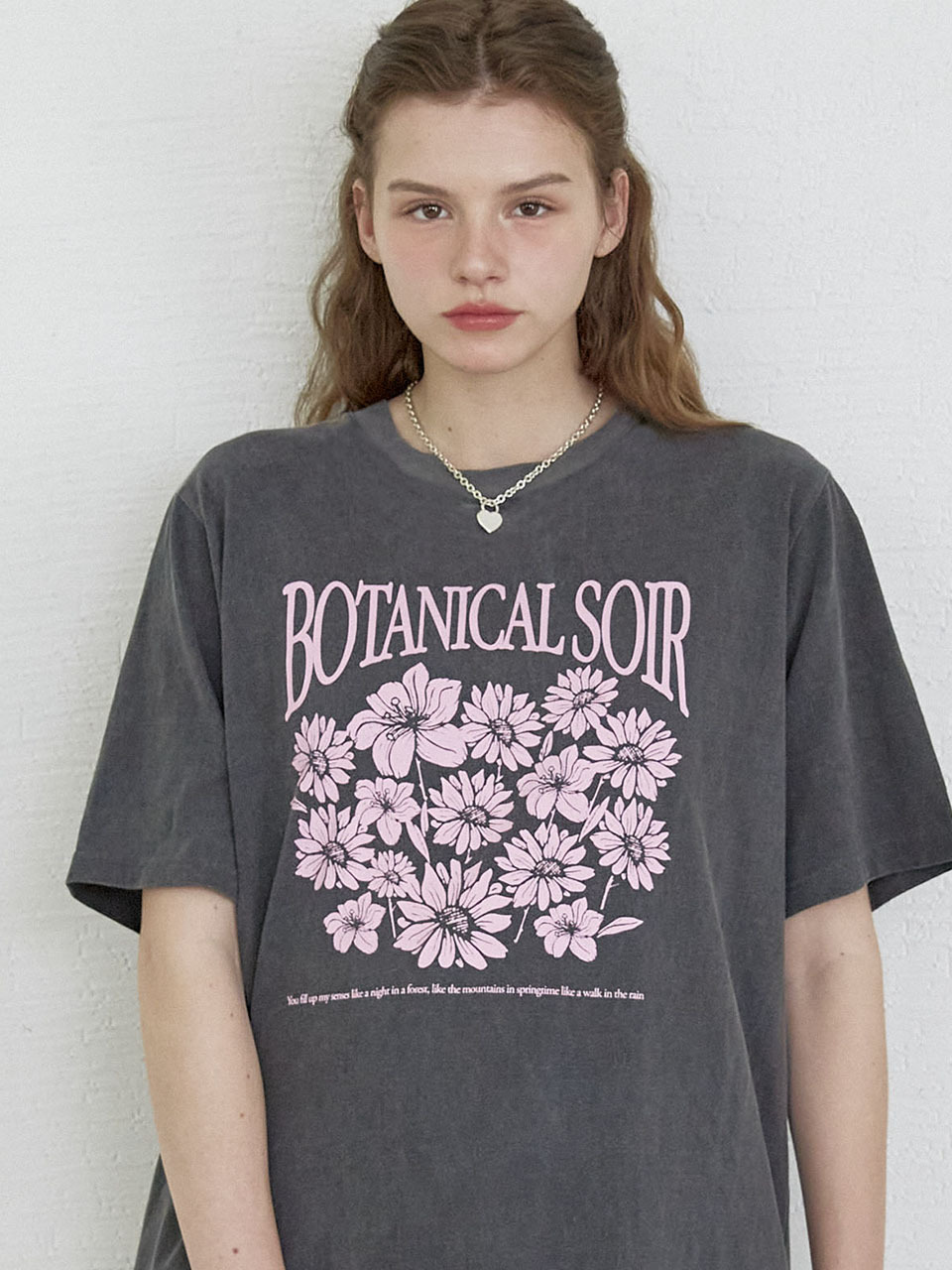 SO IR Botanical SO IR T-shirt_Charcoal