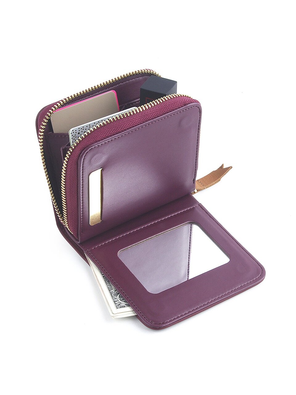 socharming Chaldduk Bifold Wallet - Burgundy