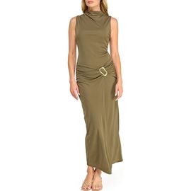 Socialite Socialite Hardware Detail Sleeveless Body-Con Dress