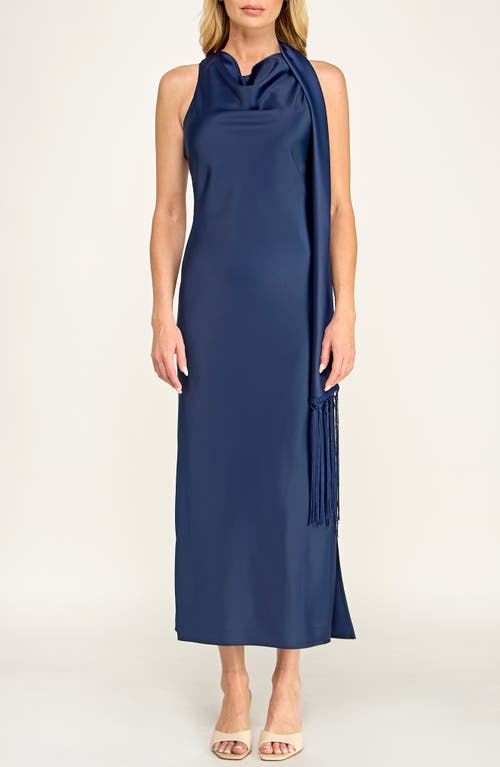 Socialite Socialite Sash Detail Satin Maxi Dress