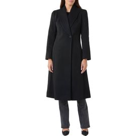Sofia Cashmere Sofia Cashmere Shawl Collar Pick Stitched Cashmere Princess Coat