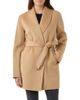 Sofia Cashmere Sofia Cashmere Wool & Cashmere Blend Wrap Coat - 1