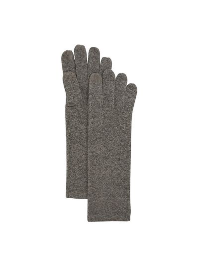 Sofia Cashmere Women's Cashmere Jersey-Knit Mid-Length Gloves