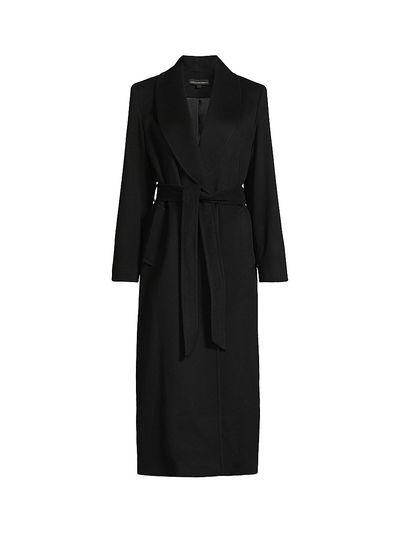 Sofia Cashmere Women's Cashmere Shawl-Collar Coat