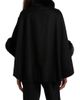 Sofia Cashmere Women's Faux-Fur Cashmere Belted Cape - 5