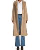 Sofia Cashmere Women's Notch Lapel Baby Camel Hair Coat - 2