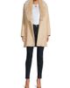 Sofia Cashmere Women's Shearling Collar Wrap Coat - 2