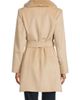 Sofia Cashmere Women's Shearling Collar Wrap Coat - 5