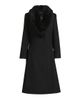 Sofia Cashmere Women's Toscana Shearling Trim Coat - 7