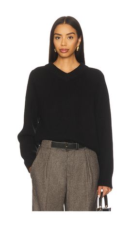 Soft Goat Soft Goat Chunky V-neck Sweater