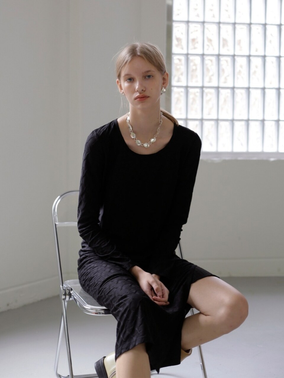 SOFT SEOUL Saint Germain Dress (Black)