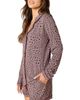Softies Softies Aria Slim Notch Collar Long Sleeve Short Set - 4