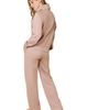 Softies Softies Athleisure Mock Neck and Pleated Pant Set - 4