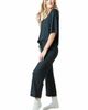 Softies Softies Dream Jersey Relaxed V-Neck with Capri Lounge Set - 2