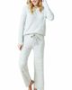 Softies Softies Heather Marshmallow Crew Neck Lounge Set - 1