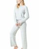 Softies Softies Heather Marshmallow Crew Neck Lounge Set - 2