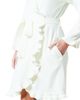 Softies Softies Knee-Length Ruffle Chenille Robe - 2