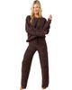 Softies Softies Marshmallow Leopard Crew Neck Lounge Set - 1