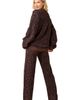 Softies Softies Marshmallow Leopard Crew Neck Lounge Set - 2