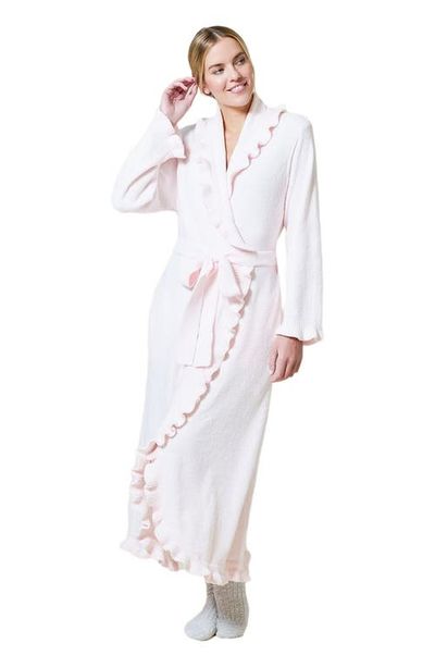 Softies Softies Ruffle Chenille Robe
