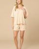 Softies Softies Terry Relaxed V-neck with Short Set - 2