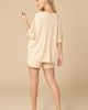 Softies Softies Terry Relaxed V-neck with Short Set - 4