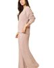 Softies Softies Waffle Marshmallow V-Neck Lounge Set - 3