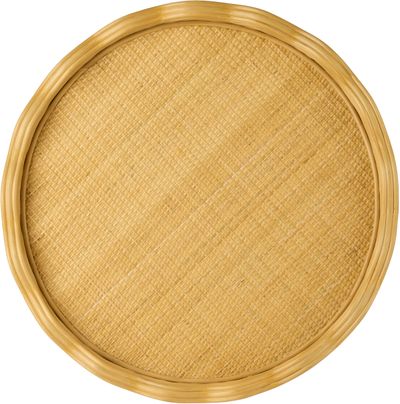 Soho Home Soho Home Beige Pangbourne Rattan Tray