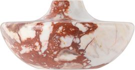 Soho Home Soho Home Off-White & Red Alma Vase