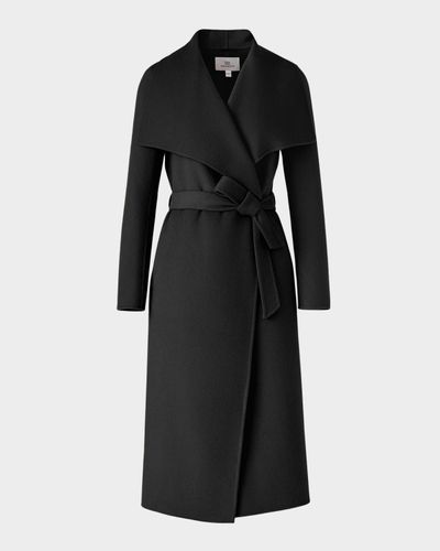 Soia & Kyo Britta-U Wool Wrap Coat