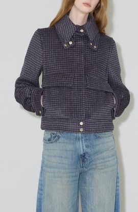 Soia & Kyo Soia & Kyo Gene Wool Blend Short Jacket