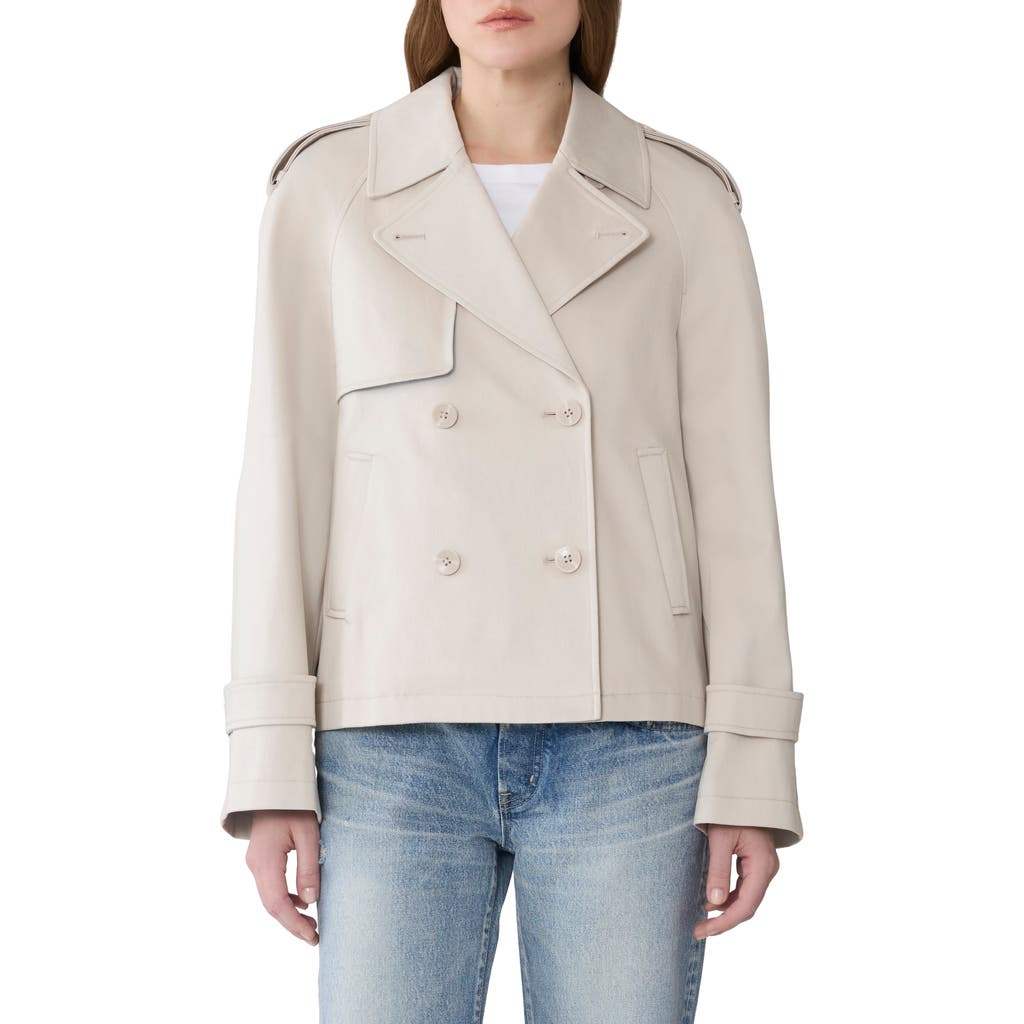 Soia & Kyo Soia & Kyo Juliette Short Stretch Cotton & Nylon Trench Coat