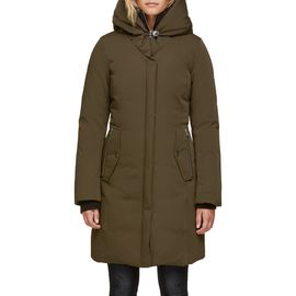 Soia & Kyo Soia & Kyo Slim Fit Hooded Down Coat
