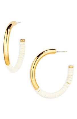 SOKO SOKO Karamu Mixed Media Hoop Earrings