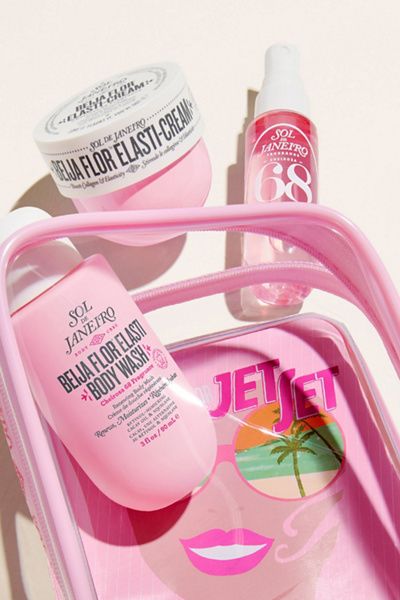 Sol de Janeiro Sol de Janeiro Jet Set Travel Body Care Set in Beija Flor at Urban Outfitters