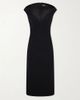 SOLACE LONDON Monica crepe midi dress - 1
