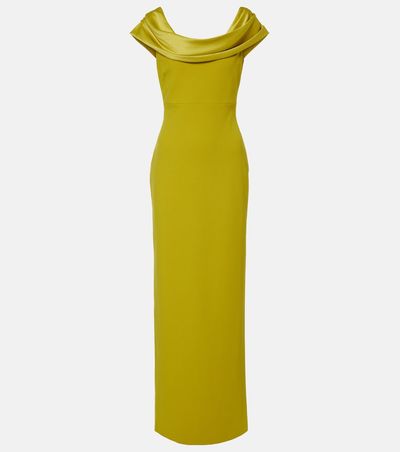Solace London Solace London Adele satin-trimmed gown