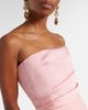 Solace London Solace London Afra satin-trimmed bustier gown - 4