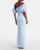 Solace London Solace London Alexis asymmetric off-shoulder gown - 3
