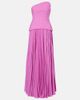 Solace London Solace London Britt pleated strapless gown - 1