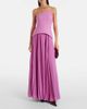 Solace London Solace London Britt pleated strapless gown - 2